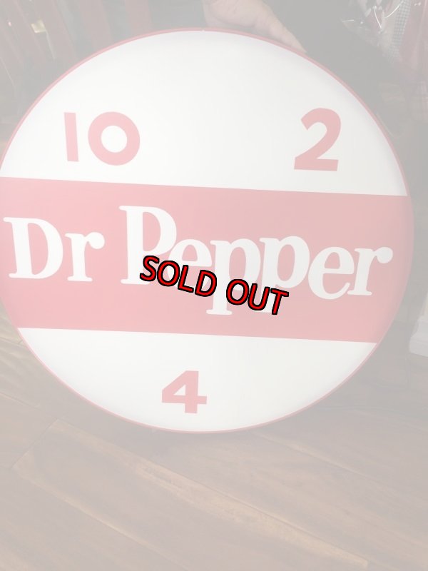画像2: Dr Pepper lighted up sign large / ドクターペッパー(L) ラージのサイン、電光看板、ストアディスプレイ (2)