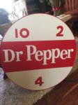画像1: Dr Pepper lighted up sign large / ドクターペッパー(L) ラージのサイン、電光看板、ストアディスプレイ (1)