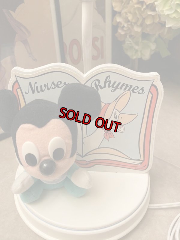画像2: Disney Mickey Mouse  lamp stand ディズニー　ミッキーマウスのナイトランプ (2)