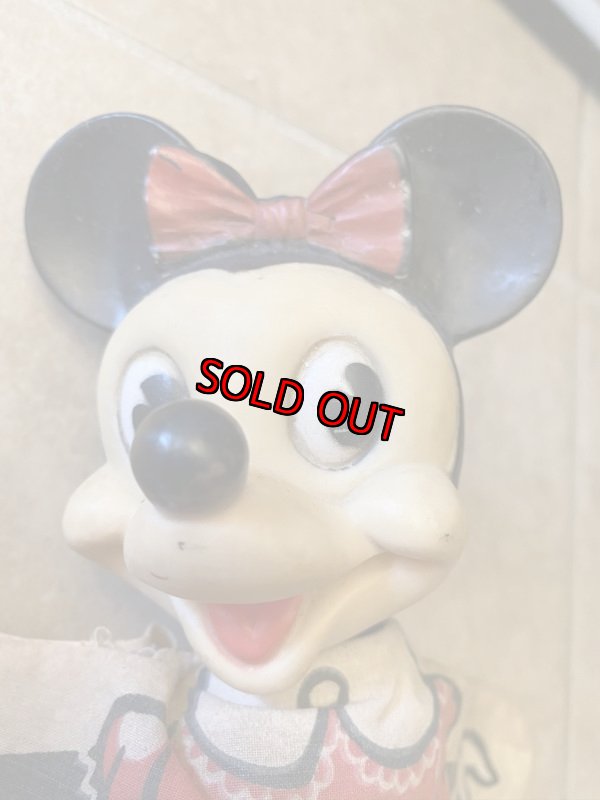 画像3: Disney Minnie Mouse  puppet ミニーマウスパペット　指人形 (3)
