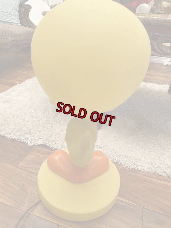 画像3: Warner Brothers Tweety  lamp ワーナー・ブラザース ルーニーテューンズ   トゥイーティー人形のランプ (3)