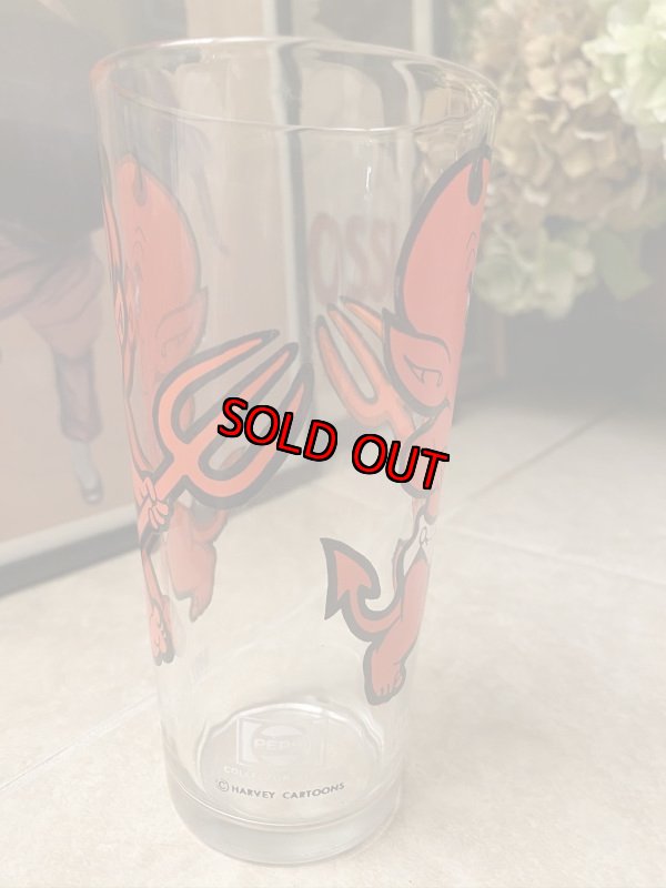 画像2: PEPSI　COLLECTOR　SERIES　Hot Stuff　ペプシ　ホットスタッフ　グラス (2)