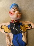 画像1: Popeye  puppet ポパイのパペット　指人形(Hold) (1)
