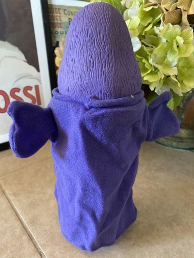 画像1: McDonald’s Hand Puppet Grimace マクドナルドのグリマス　パペット　指人形