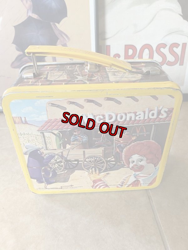 画像2: Mcdonalds、マクドナルドのティン製　ランチボックス(水筒なし) 80年代 (2)