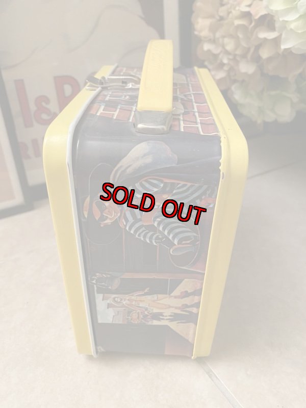 画像4: Mcdonalds、マクドナルドのティン製　ランチボックス 水筒付き、タグ付き　80年代 (4)