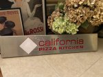 画像1: Pizza California Kitchen sign ピザカリフォルニアキッチンのサイン、看板、ストアディスプレイ (1)