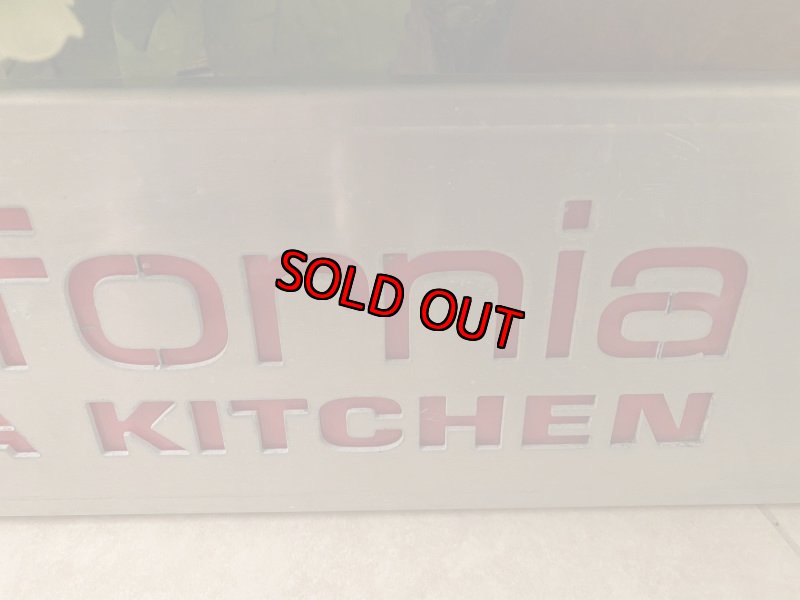 画像3: Pizza California Kitchen sign ピザカリフォルニアキッチンのサイン、看板、ストアディスプレイ (3)