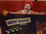 画像2: McDonald’s  Store Menu board　Makin‘ Movies マクドナルドの店頭販促用　メニュー　メイキング　ムービー (2)