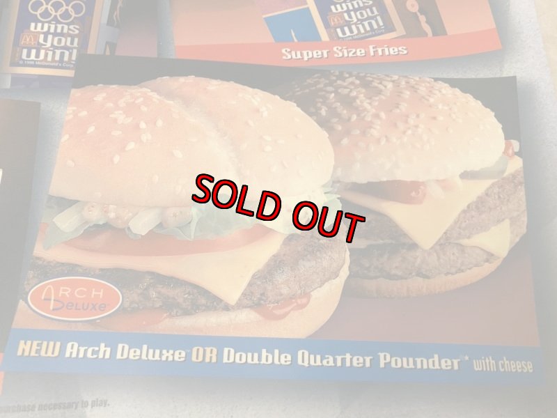 画像3: McDonald’s  Store Menu board  Olympic マクドナルドの店頭販促用　メニュー　オリンピック (3)