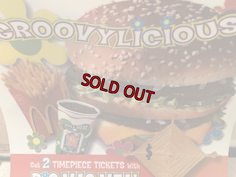 画像3: McDonald’s  Store Menu board　GroovyLicious マクドナルドの店頭販促用　メニュー　グルービィリシャス (3)