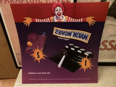 画像2: McDonald’s  Store Menu board　Makin‘ Movies マクドナルドの店頭販促用　メニュー　メイキング　ムービー