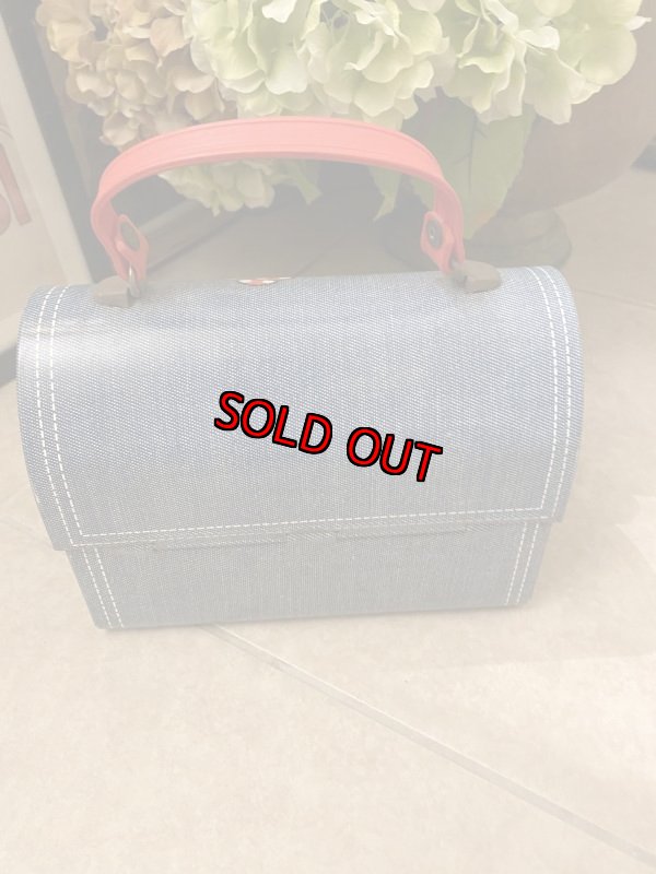 画像3: ティン製ランチボックス、ジーンズ柄 (3)