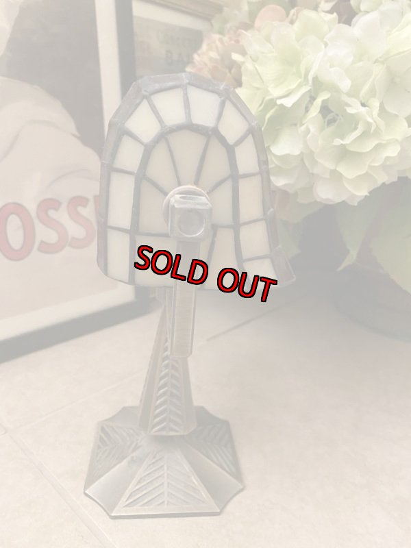 画像2: Stained glass style tea tree candle lamp ステンドグラスのキャンドルランプ (2)