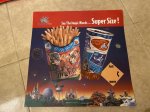 画像1: McDonald’s  Store Menu board  Walt Disney マクドナルドの店頭販促用　メニュー　ウォルトディズニー (1)