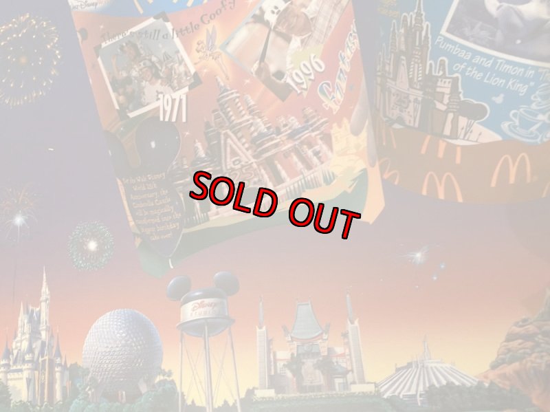 画像3: McDonald’s  Store Menu board  Walt Disney マクドナルドの店頭販促用　メニュー　ウォルトディズニー (3)