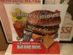 画像1: McDonald’s  Store Menu board　GroovyLicious マクドナルドの店頭販促用　メニュー　グルービィリシャス (1)