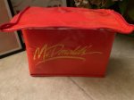 画像2: McDonald’s  Red  Cooler Box マクドナルドのレッド、クーラーボックス (2)