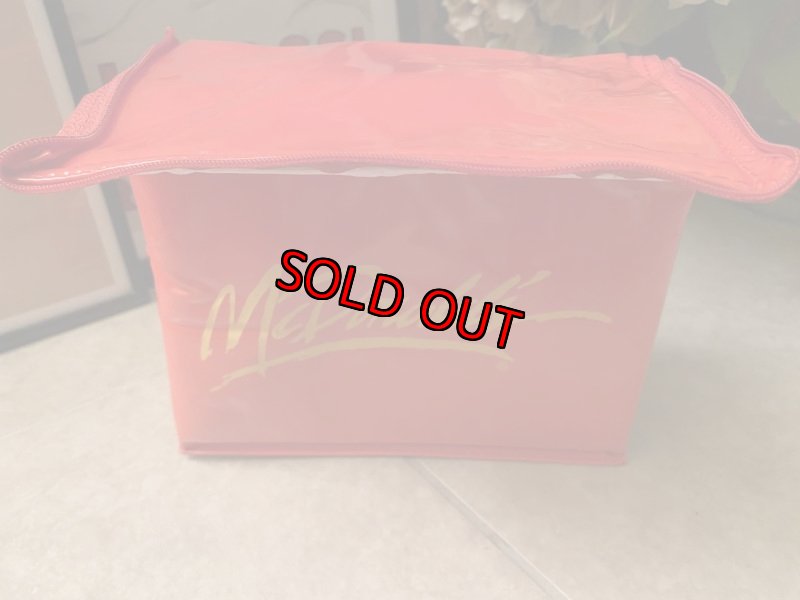 画像2: McDonald’s  Red  Cooler Box マクドナルドのレッド、クーラーボックス (2)