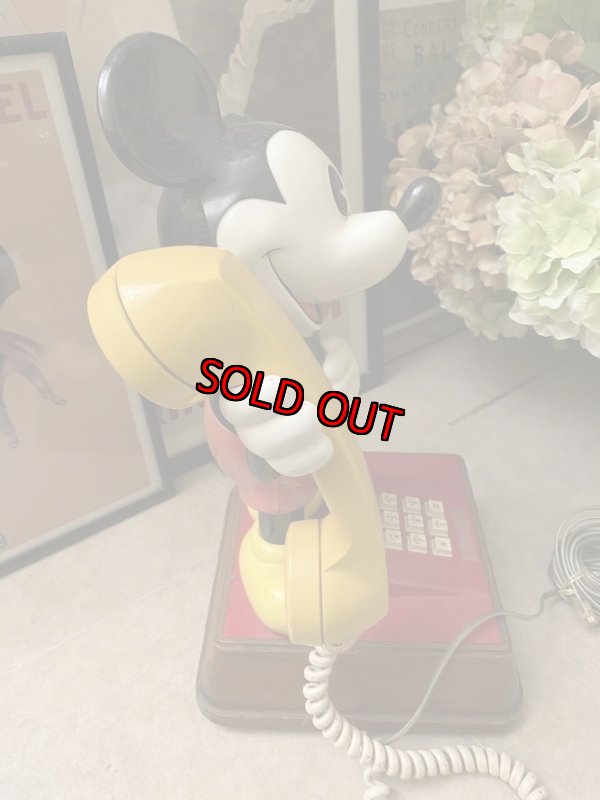 画像3: Disney Mickey Mouse Phone ディズニー　ミッキーマウス　キャラクター電話機 (3)