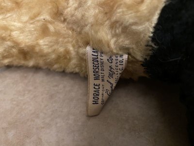 画像2: Disney Horace Horsecollar Stuffed Doll 50-60’s