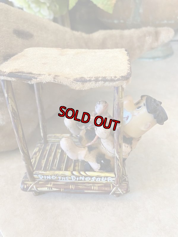 画像4: Flintstones Fred&Dino フリントストーン　フレッドとディノ　Marx 歩行人形トイ (4)