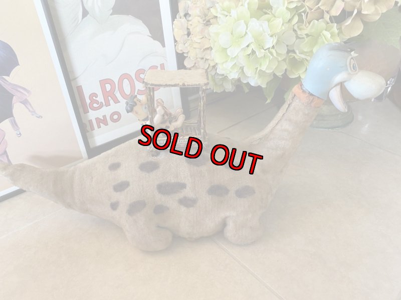 画像3: Flintstones Fred&Dino フリントストーン　フレッドとディノ　Marx 歩行人形トイ (3)