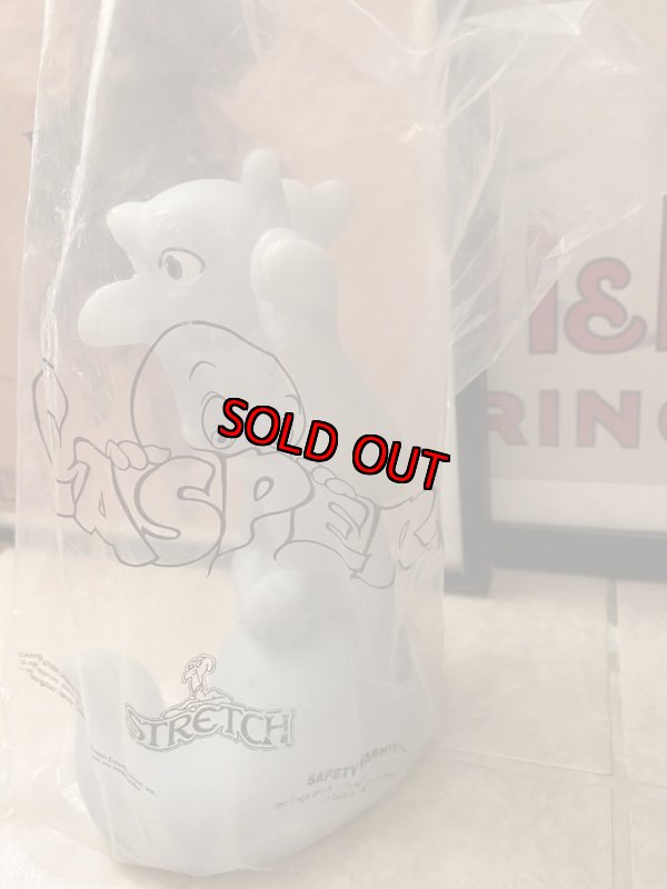 画像2: Casper Ghost Stretch from  Pizza Hat  袋入りキャスパーのストレッチドール (2)