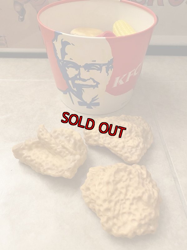 画像2: KentuckyFried Chicken play food set ケンタッキーフライドチキン プレイフードセット 1999年 (2)