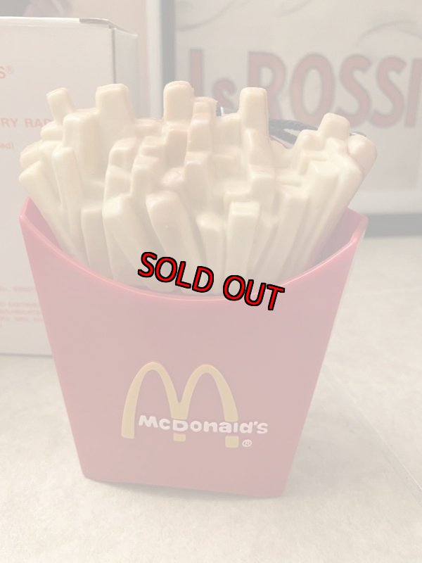 画像2: McDonald’s  French Fry Radio With Box 箱付きマクドナルドのフライドポテトのラジオ　1977年 (2)