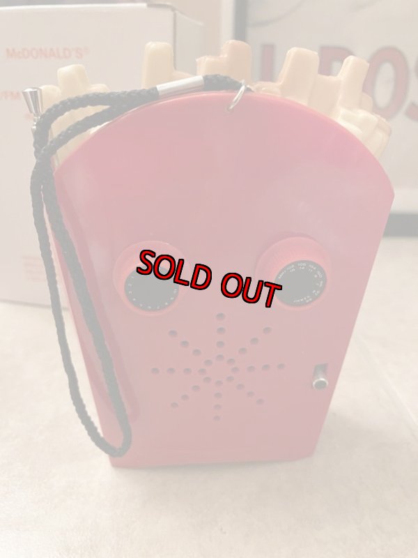 画像4: McDonald’s  French Fry Radio With Box 箱付きマクドナルドのフライドポテトのラジオ　1977年 (4)