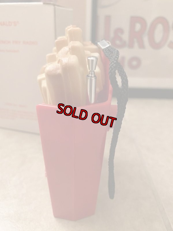 画像3: McDonald’s  French Fry Radio With Box 箱付きマクドナルドのフライドポテトのラジオ　1977年 (3)