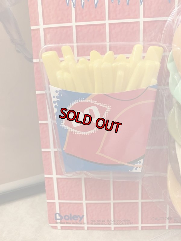 画像3: Dairy Queen Play Food Set Cheeseburger ディリークィーン　プレイフードセット　チーズバーガー　8点セット　2006年 (3)