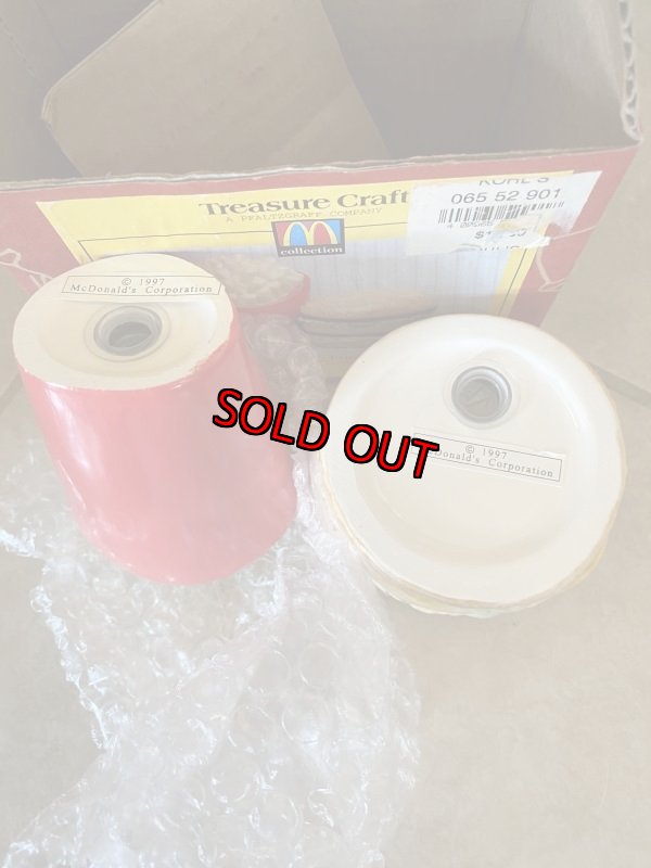 画像4: McDonalds Salt&Pepper With Box マクドナルドの箱入りソルト＆ペッパー入れ　1997年 (4)