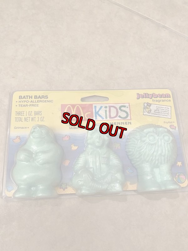 画像2: McDonalds McKIDS Bath Soaps　マクドナルドのマックキッズ　バスソープです。 (2)