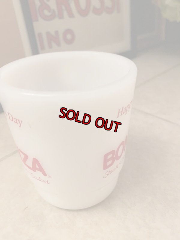 画像4: Bonanza Mug 1987 Galaxy  ボナンザマグ　ギャラクシー　ミルクグラス (4)