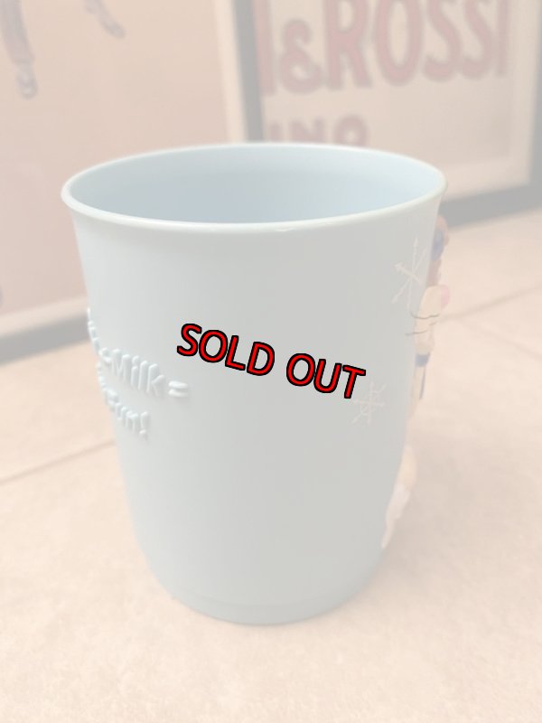 画像4: Nestle Bunny 3D  Blue Ice Skating Plastic Mug ネスレ バニー ブルー アイススケーティング マグ (4)