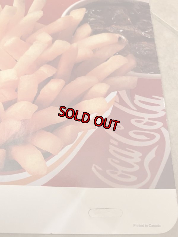 画像5: McDonald’s  Store Menu board　Flintstones 1994 マクドナルドの店頭販促用　紙メニュー　フリントストーンバージョン (5)