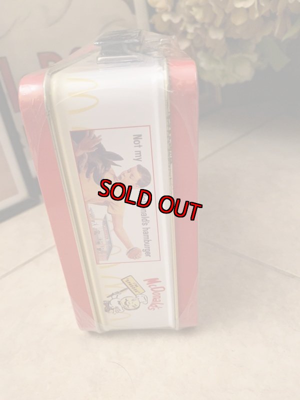 画像2: Mcdonalds Tin Lunch Box マクドナルドのティン製　ランチボックス (2)