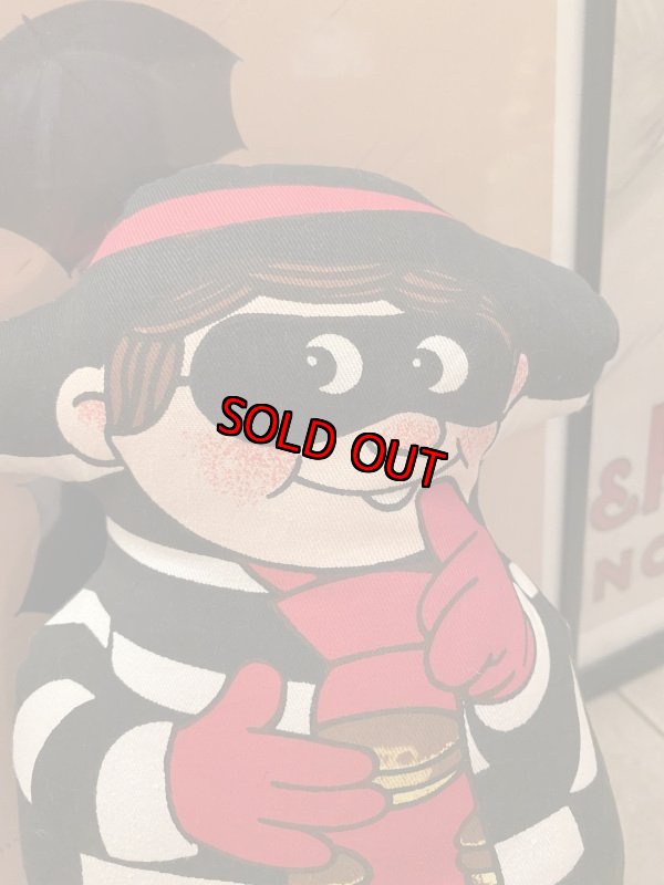 画像4: McDonald’s Hamberglar Pillow Doll  マクドナルドのハンバーグラー　　ピロードール　　1987 (4)