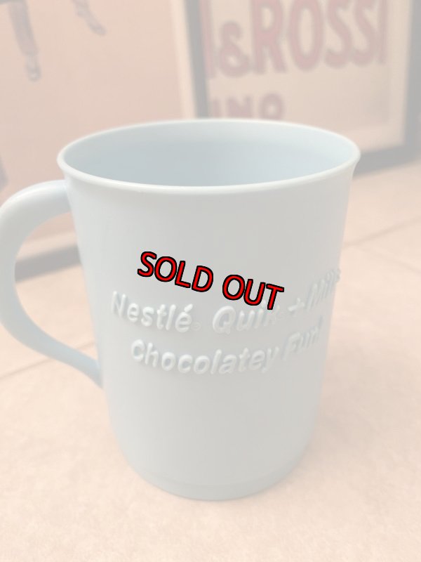 画像3: Nestle Bunny 3D  Blue Ice Skating Plastic Mug ネスレ バニー ブルー アイススケーティング マグ (3)