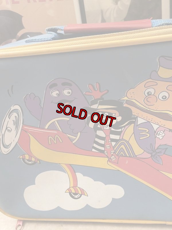 画像6: Mcdonald’s Blue Kids Suitecase マクドナルド　キッズ　スーツケース (6)