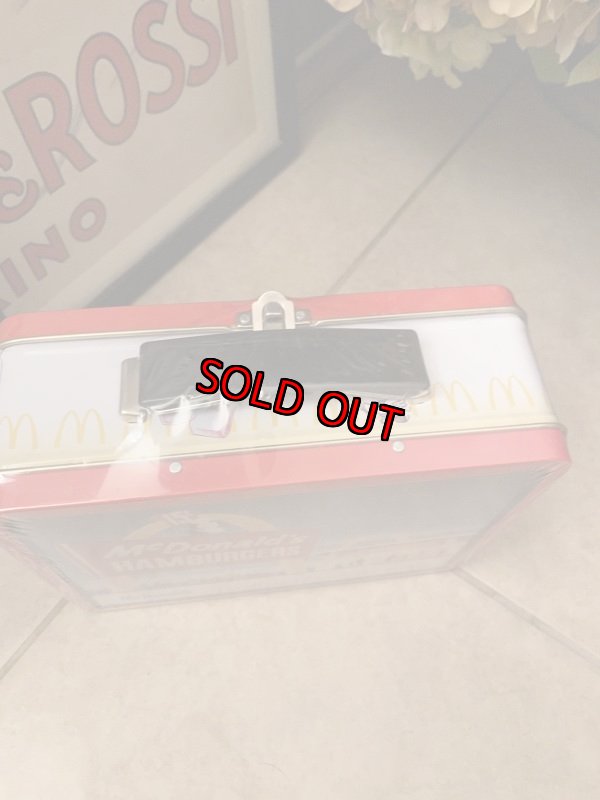 画像3: Mcdonalds Tin Lunch Box マクドナルドのティン製　ランチボックス (3)