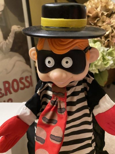 画像1: McDonald’s Hamberglar Hand Puppet　With Box 箱入り　マクドナルドのハンバーグラー　パペット　