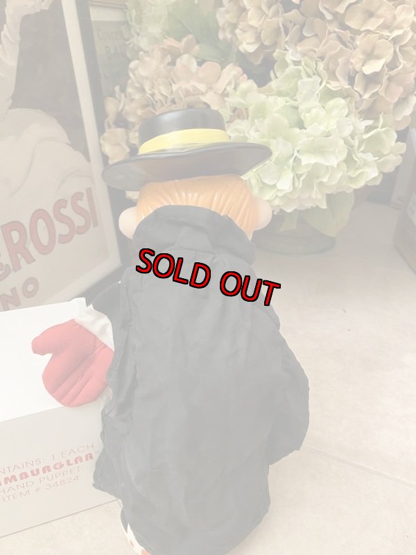 画像3: McDonald’s Hamberglar Hand Puppet　With Box 箱入り　マクドナルドのハンバーグラー　パペット　 (3)