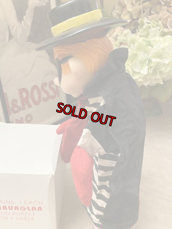 画像2: McDonald’s Hamberglar Hand Puppet　With Box 箱入り　マクドナルドのハンバーグラー　パペット　 (2)