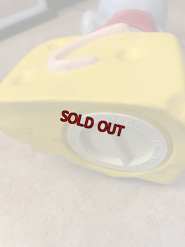 画像6: Chuck E. Cheese Plastic Bank チャッキーチーズのプラスチック製、貯金箱(A) (6)