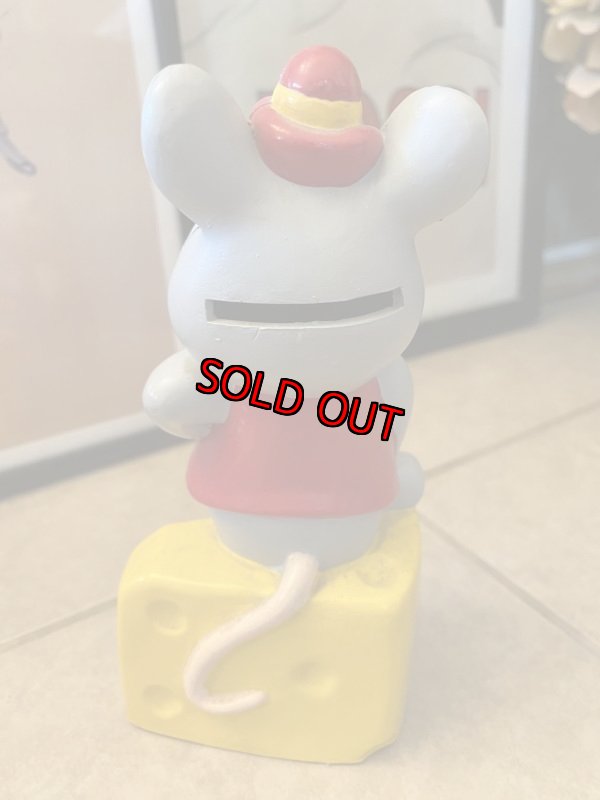 画像4: Chuck E. Cheese Plastic Bank チャッキーチーズのプラスチック製、貯金箱(A) (4)