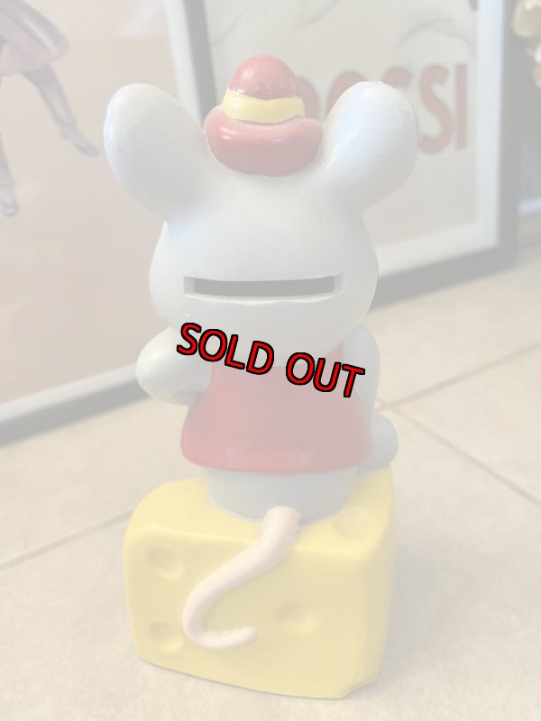 画像4: Chuck E. Cheese Plastic Bank チャッキーチーズのプラスチック製、貯金箱(B) (4)