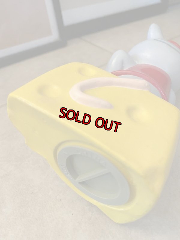 画像6: Chuck E. Cheese Plastic Bank チャッキーチーズのプラスチック製、貯金箱(B) (6)